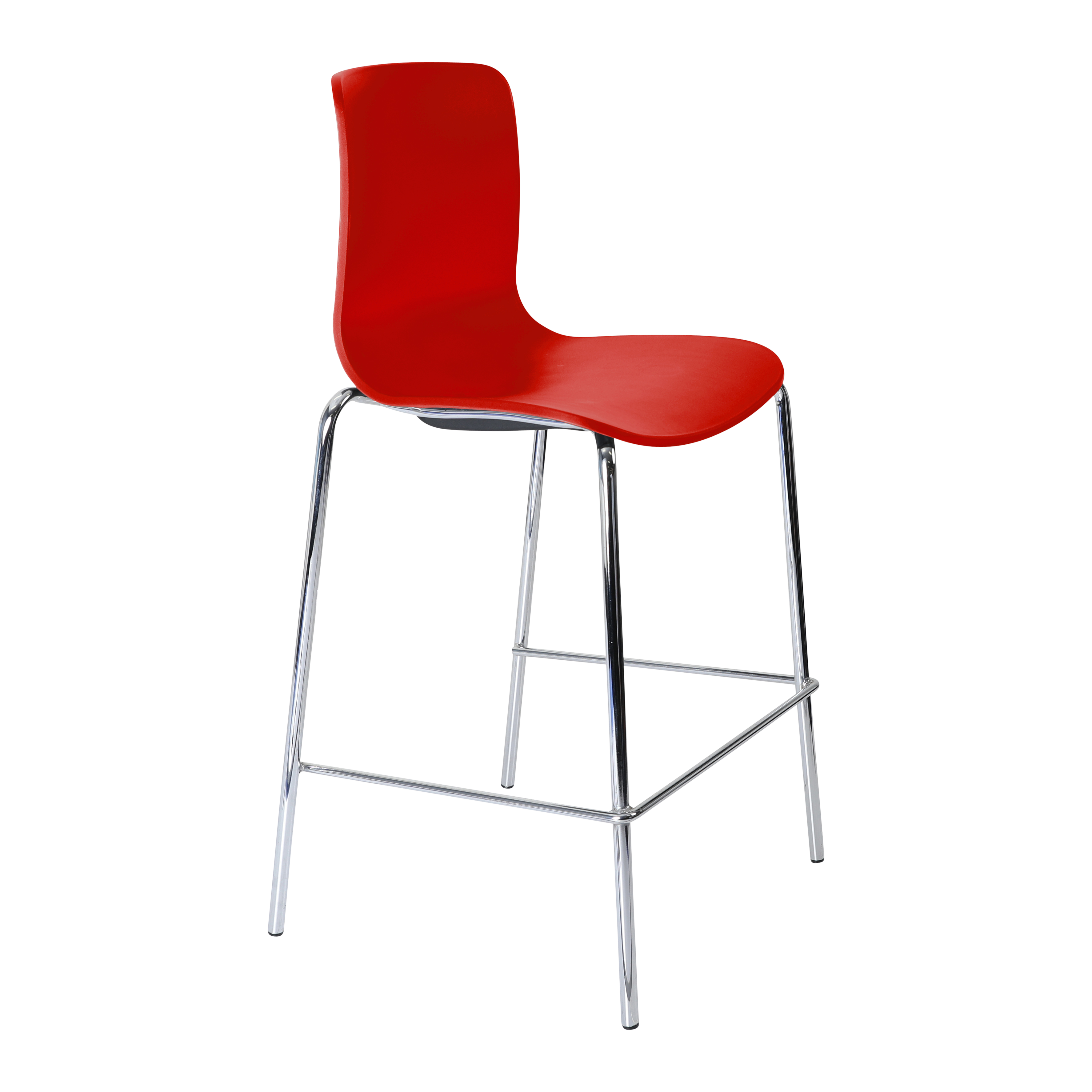 Acti Stool (Red / 4-leg Low Barstool)